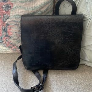 Patricia Nash black map crossbody